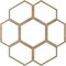 Ekena Millwork Florin Wood Fretwork Pierced Ceiling Medallion, Hickory, 32"OD x 13 5/8"ID x 1/4"T CMWP32X32X0250FOHI - alternate 4